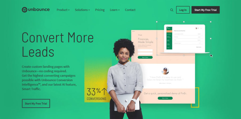 Best Landing Page Builders Unbounce
