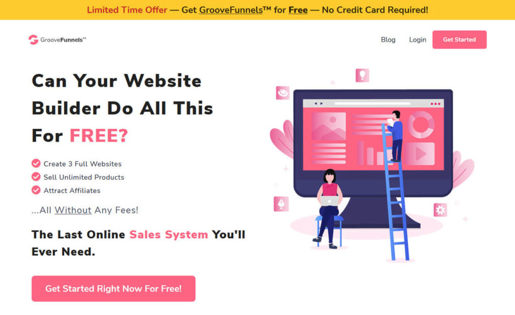 Best Sales Funnel Builder Software GrooveFunnels