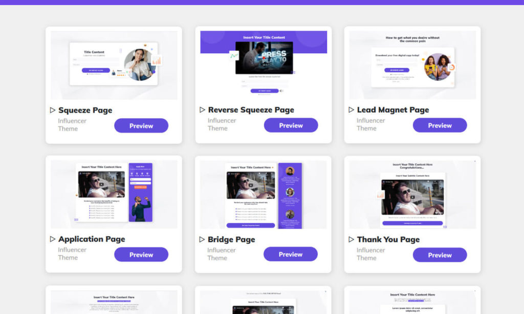 Builderall Sales Funnel Builder Software Templates