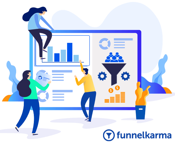 FunnelKarma Sales Funnels Dashboard Graphic