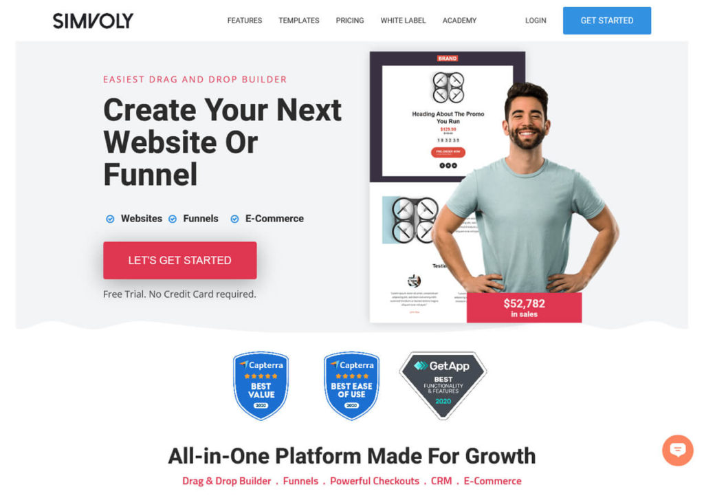Best Sales Funnel Builder Software Simvoly