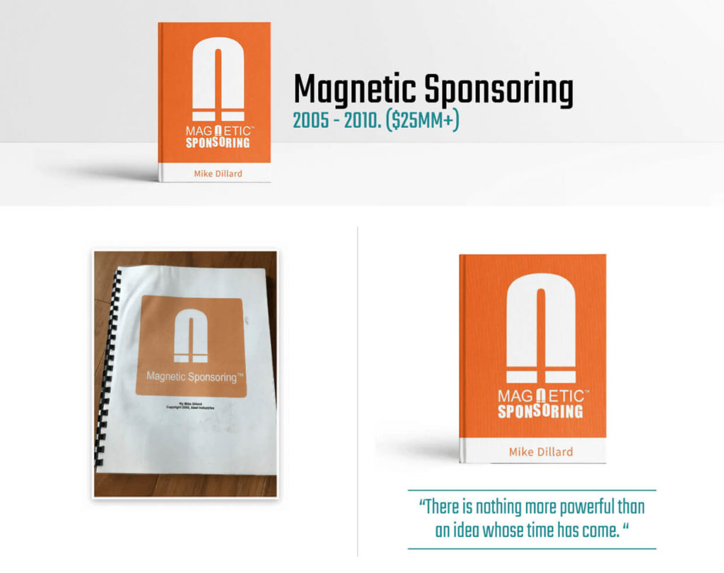 Mike Dillard Magnetic Sponsoring Book