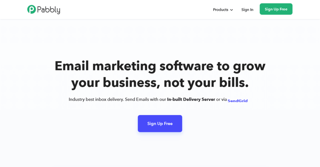 Best Email Marketing Software Pabbly