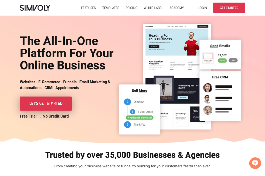 Best Sales Funnel Builder Software Simvoly